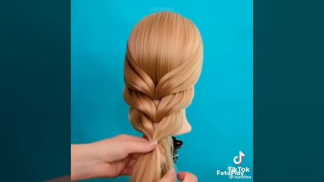 Красивые причёски из тик-ток подборка смотреть онлайн
