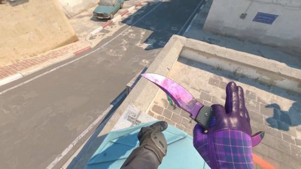 Falchion Knife Doppler Phase 2 | CS2 Skin Showcase #104