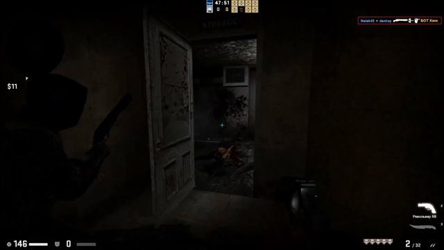 Проходим ХОРРОР в КС ГО:Тут страшно давай иди первый!Что тут происходит? Беги к машине БЫСТРЕЕЕЙ! смотреть онлайн