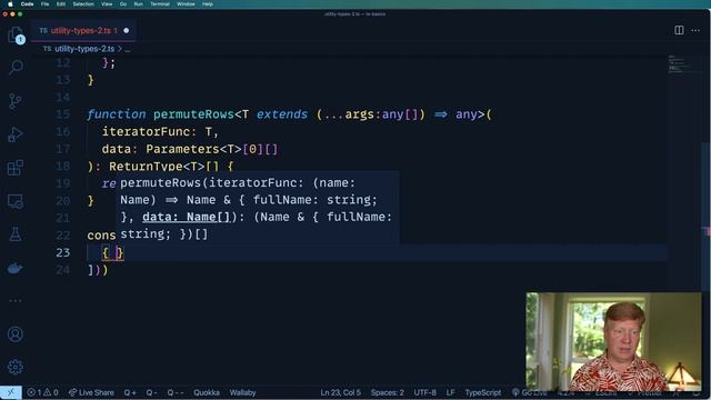 No BS TS #19 - Utility Types in Typescript - Part 2 смотреть онлайн