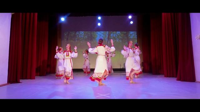 Русский народный танец. Бытовой танец. Folk dance. смотреть онлайн