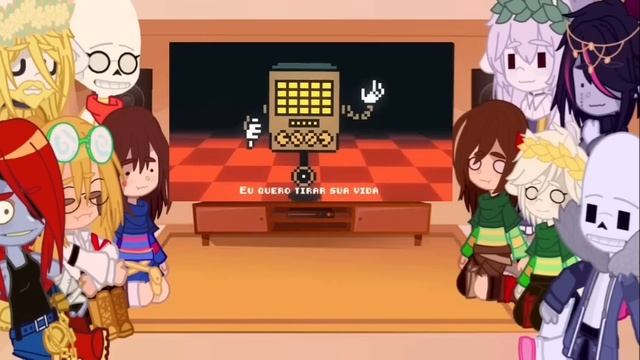 ↬Undertale reagindo ao rap da Determinação || (My AU) ||Alhpyne|| (Funny) || смотреть онлайн