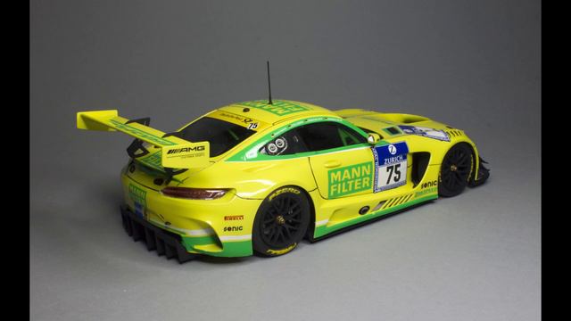 Tamiya 1/24 Mercedes-Benz AMG GT3 смотреть онлайн