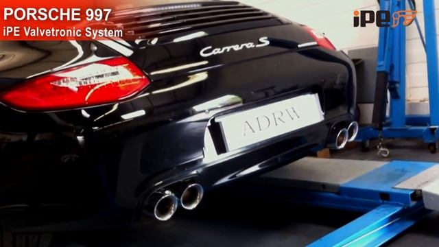 Porsche 997 Carrera S iPE Exhaust System смотреть онлайн