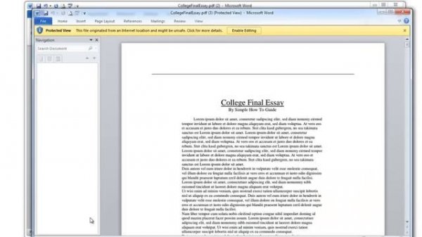 How To Convert PDF to Word Document (Free + No Software)