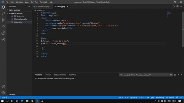 String and Character Count in PHP? | Php Tutorial in Hindi смотреть онлайн