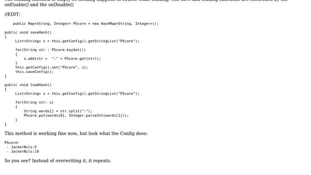 1.11 Java Spigot/Bukkit programming - Save / Load HashMap into Config.yml смотреть онлайн