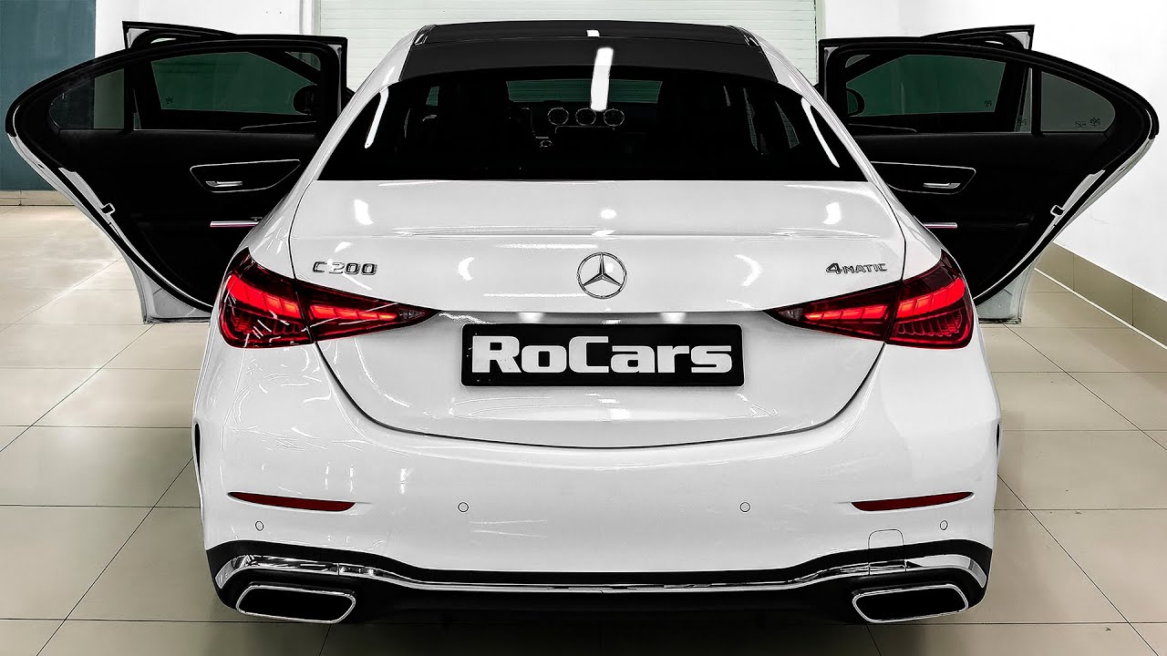 2022 Mercedes C Class - Sound, Interior and Exterior in detail смотреть онлайн