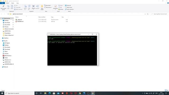 How to commit and push changes to github repository #7 - தமிழ் - Tamil Programming смотреть онлайн