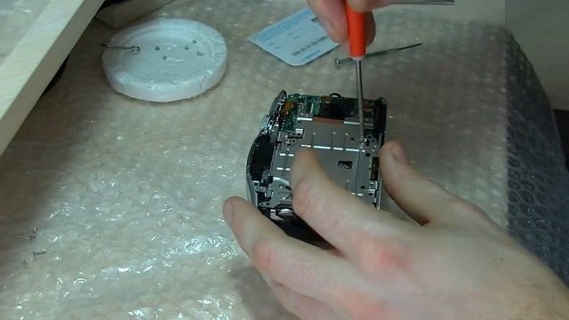 Разборка фотоаппарата Canon PowerShot SX150 IS