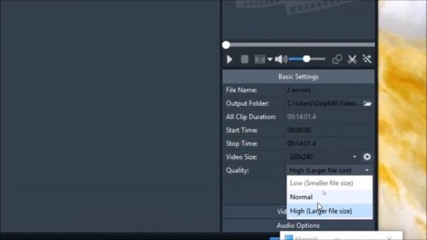 Error 0xC946002C, Do you want to remove video From the project Movie Maker