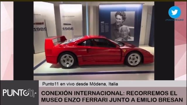 Directa streaming desde Modena casa museo Enzo Ferrari ?️ para Punto11 radio Argentina смотреть онлайн