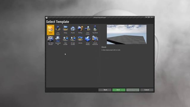 01 Unreal Engine 4 Создание первого проекта / Creation of the first project. смотреть онлайн
