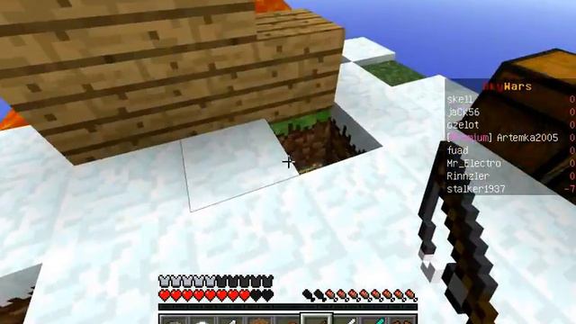 SkyWars -безумные выживания #1 /2 раза выиграл/ йоу :-) смотреть онлайн