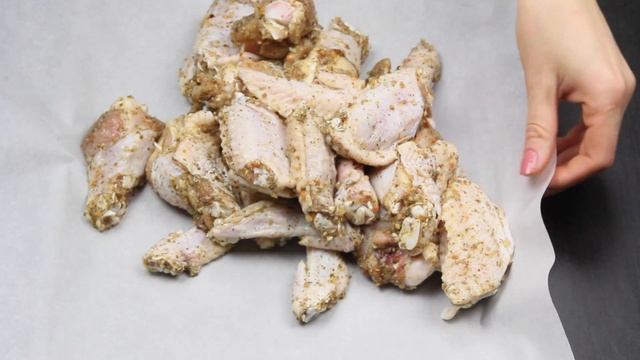Рецепт: Крылышки барбекю / Barbecue Wings