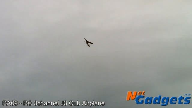 RA09 - 3channel J3 Cub Airplane смотреть онлайн