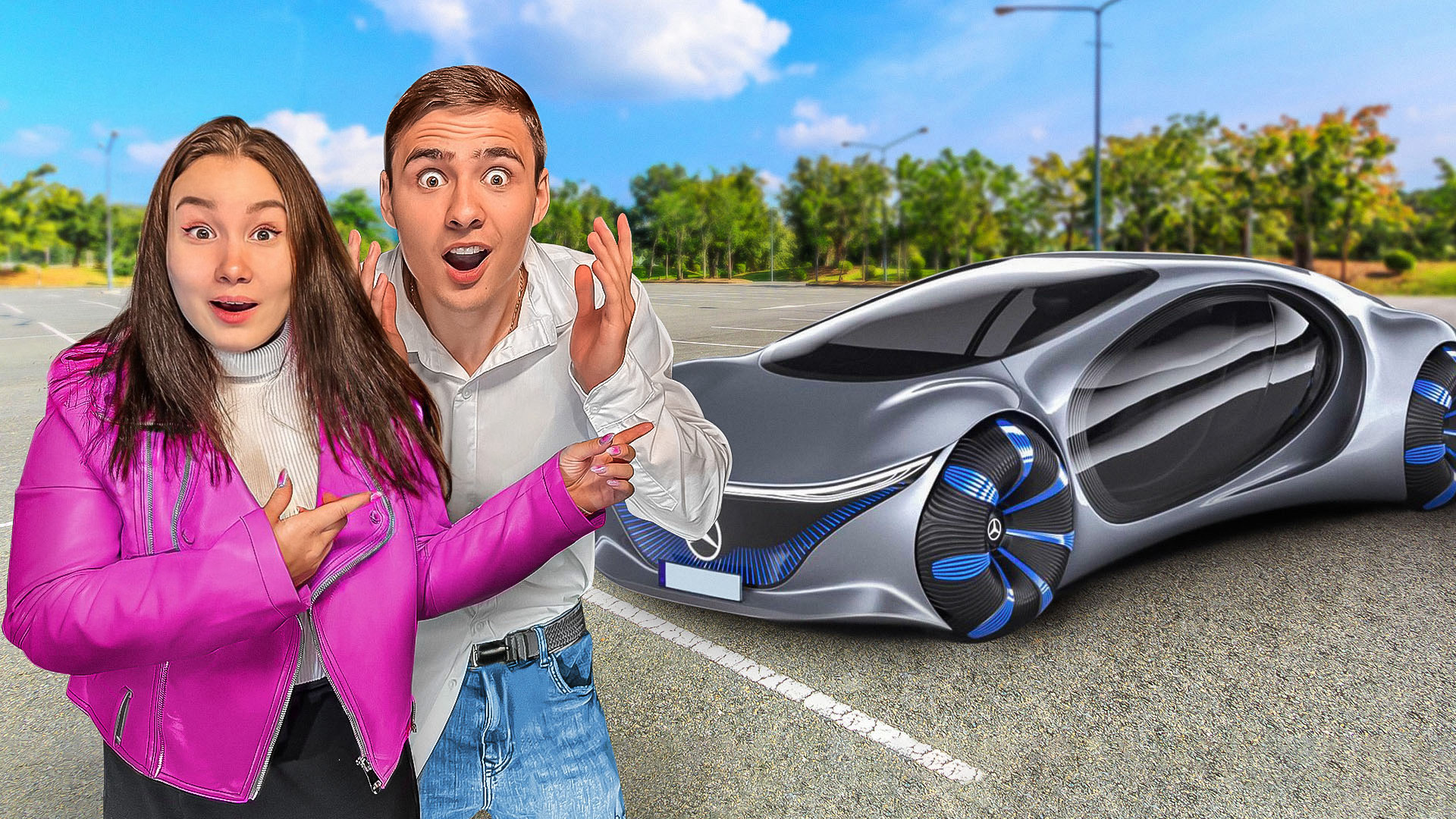 Нашли Машину из Будущего ! // Луномосик