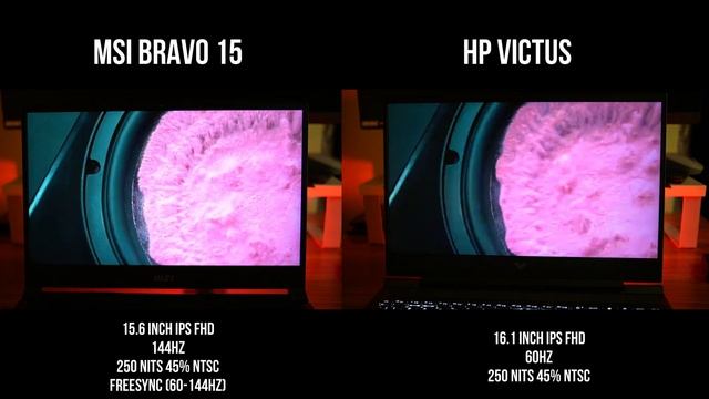 MSI BRAVO 15 vs HP Victus RX 5500M Final Comparison | Is the Victus Worth the Extra 5000 ? смотреть онлайн