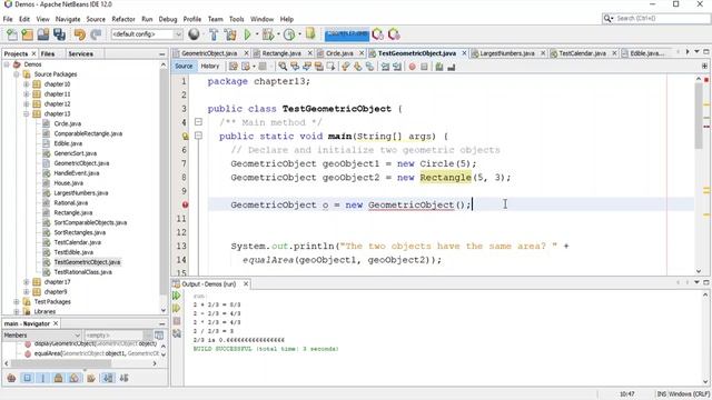 Java | Chapter 13 | Abstract Classes and Interfaces смотреть онлайн