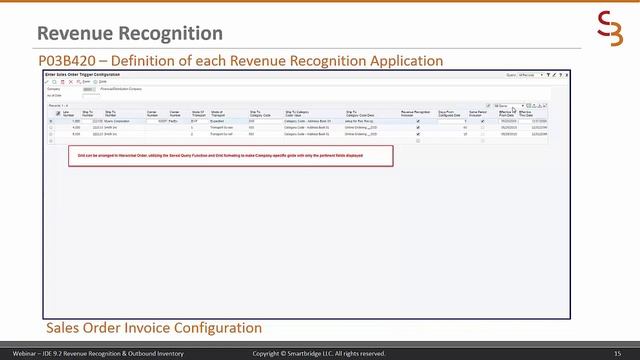 Setting Up Revenue Recognition in Oracle JD Edwards E1 9.2 смотреть онлайн