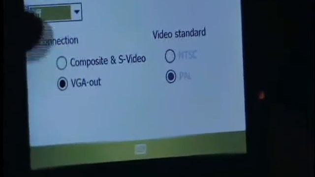 HTC Advantage - VGA Output in action смотреть онлайн