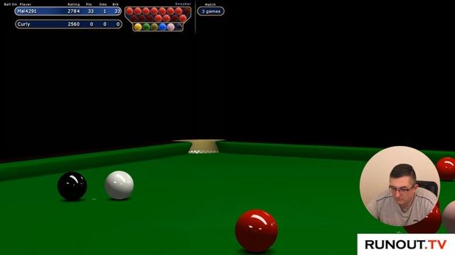 Virtual Pool 4 Snooker #35 | Mal255 vs Curley (CO) Best of 5 Frame Snooker Match смотреть онлайн
