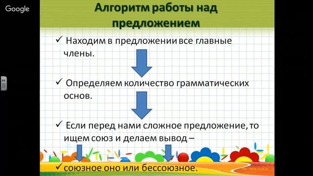 Русский язык 5 класс 8 неделя Синтаксис и пунктуация. Простое и сложное предложение. смотреть онлайн