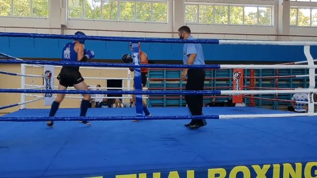 Аракелян Амирбек против Скурихина Егора. Чемпионат Украины по тайскому боксу.
