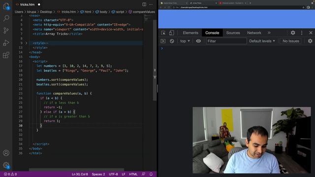 Sorting Arrays смотреть онлайн