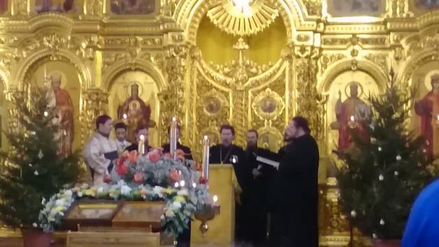 Рождественские колядки в соборе смотреть онлайн