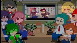 Реакция 13 карт на "Doki Doki Literature Club" [DDLC]