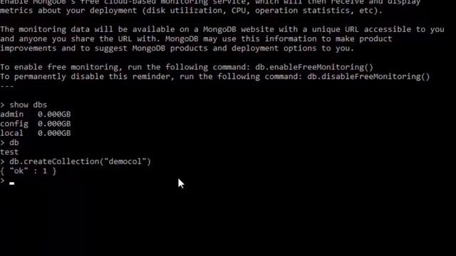 Creating and Deleting Databases in MongoDB смотреть онлайн
