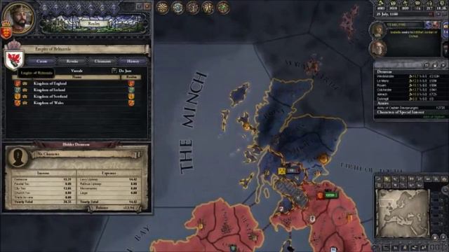 Crusader Kings 2 Forming the Empire of Britannia смотреть онлайн