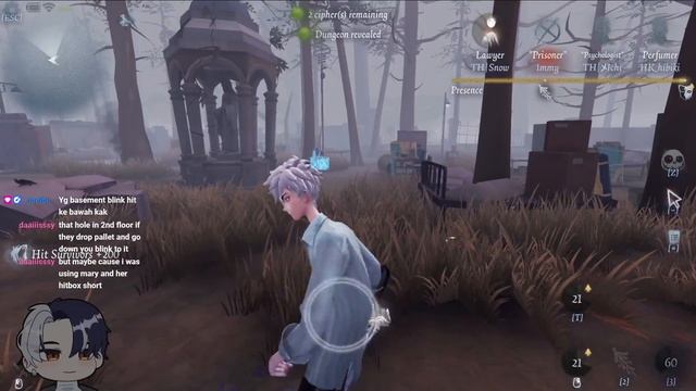 Blink + Bell is My Fav camping trick, Wuchang | IDENTITY V смотреть онлайн