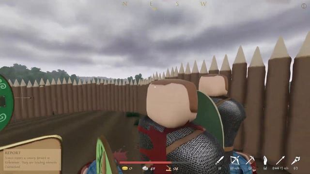 Endless Waves Siege ROMAN FORT Defense! - Warlord Britannia: Battle Simulator смотреть онлайн