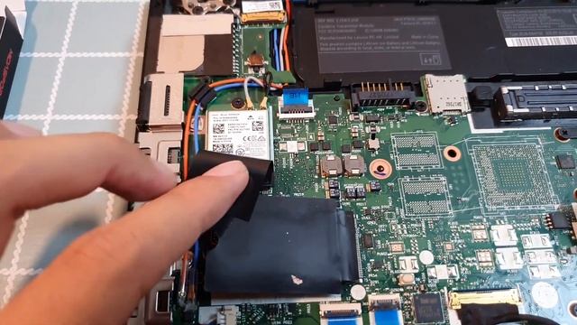 Pasang SSD M.2 Sata Lenovo Thinkpad T470 | Gunakan Slot WWan Card