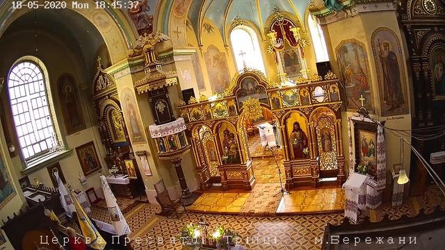 Служба Божа ГКЦ Святої Трійці м. Бережани смотреть онлайн