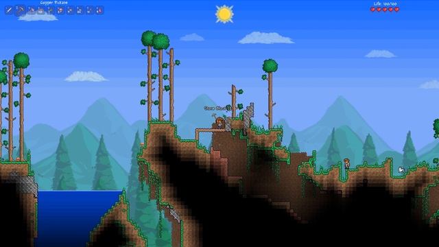 Давайте играть в Террарию, часть 1 смотреть онлайн