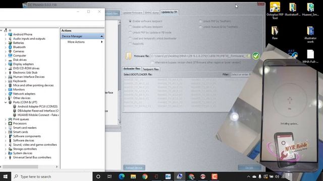 Huawei Bootloader Unlock, Enable Testpoint without disassemble смотреть онлайн