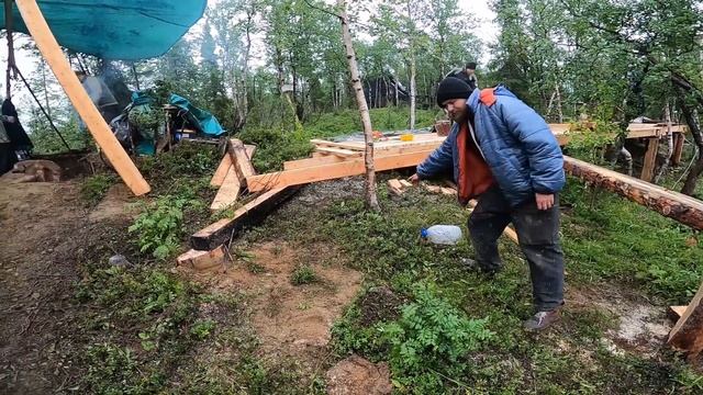 День 65. Дилемма по площадке. Фундамент для мамонта. Вода. смотреть онлайн