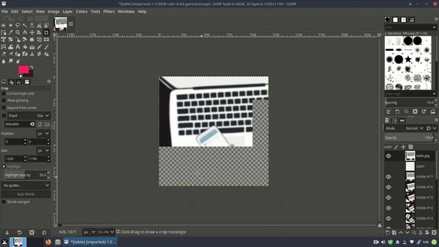 Create a cool animated GIF with GIMP смотреть онлайн
