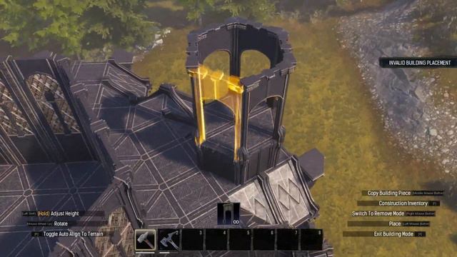 How to build a round base ( Hyrule Castle Inspired ) - Conan Exiles Age of Sorcery Stormglass Set смотреть онлайн