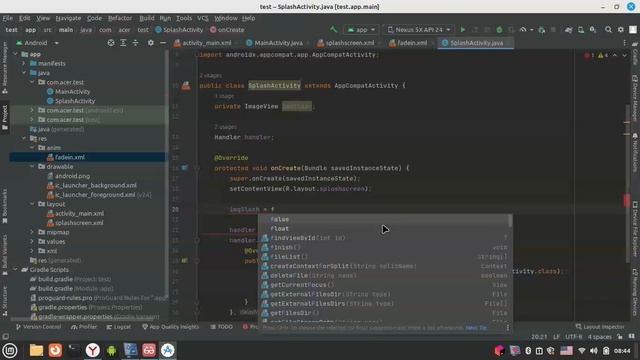Загрузочный экран с анимацией в android приложение (часть 2) смотреть онлайн
