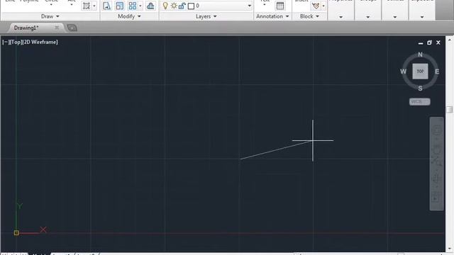 C00403 Ortho and Polar Modes AutoCAD 2014 Tutorial смотреть онлайн