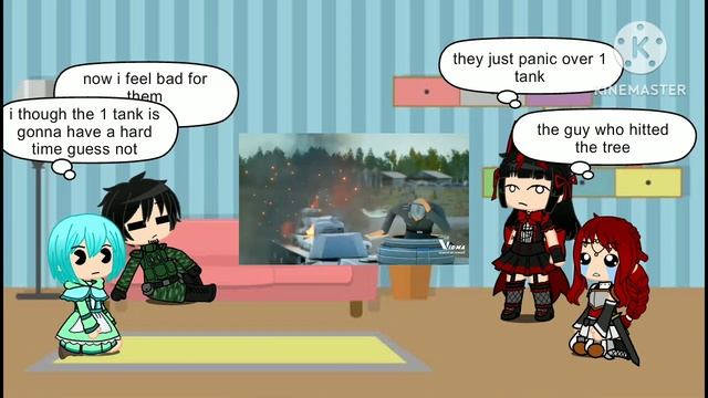Gate react to tank alley смотреть онлайн