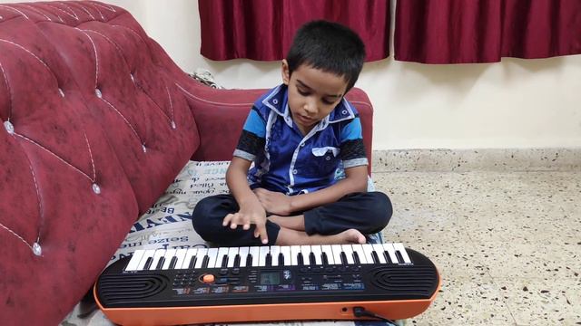 Jan Gan Man - Piano Casio SA76 by Shaurya Mestry смотреть онлайн