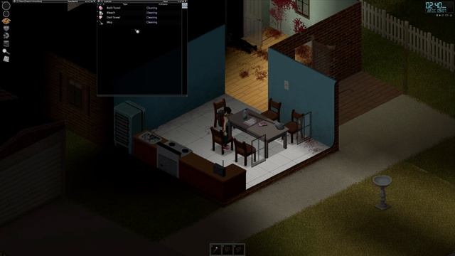 Project Zomboid: How to clean Blood. смотреть онлайн
