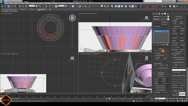 Моделирование Dreadnought, Warhammer 40k, 3ds max, часть 4 смотреть онлайн