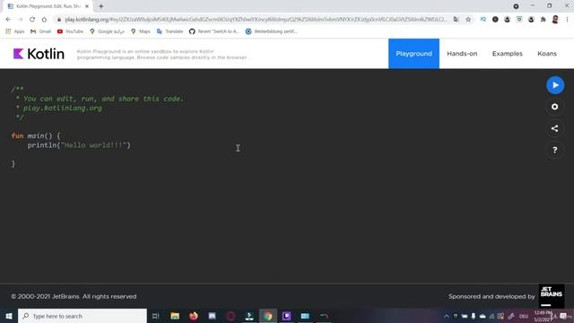 تعلم لغة برمجة تطبيقات الاندرويد كيفية كتابة Hello world كوتلن смотреть онлайн