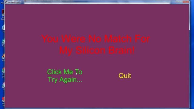 Number Wizard GUI Part 2 смотреть онлайн